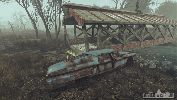 Видео: мрачный Мэриленд в трейлере мода Capital Wasteland, переносящего Fallout 3 на движок Fallout 4
